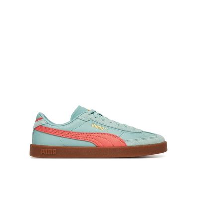 Sneaker Puma Club II Era Retro Stil Blau und Rosa