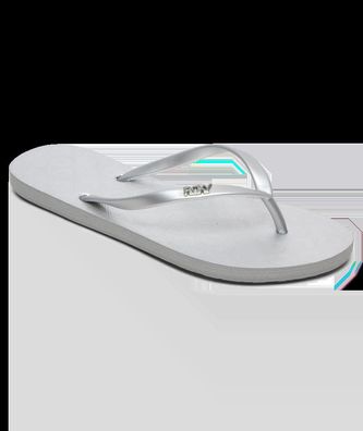 Tongs Roxy Viva IV argent mtallis