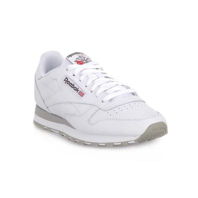 Sneakers Herren Reebok Classic Leather Weiß mit grauen Akzenten