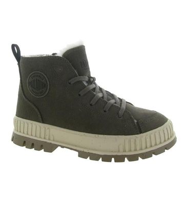 Bottines Palladium Pallashock Zip Grau