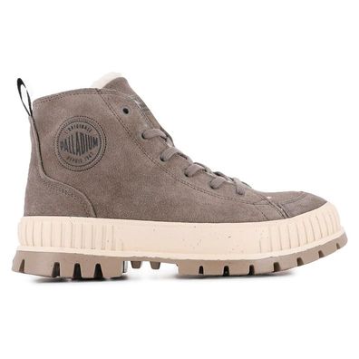 Bottines Palladium Pallashock Warm Zip grau