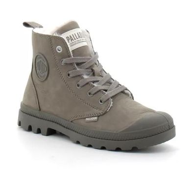 Bottines Palladium Pampa Biker aus Leder