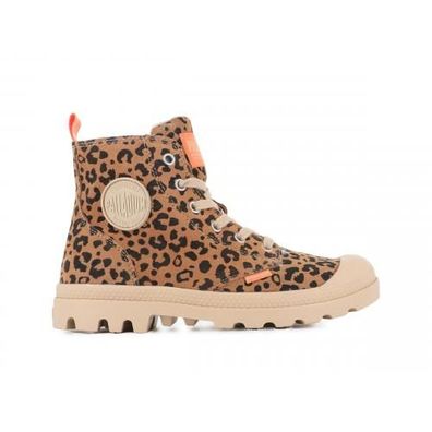 Bottinen und Sneaker Palladium mit Leopardenmuster