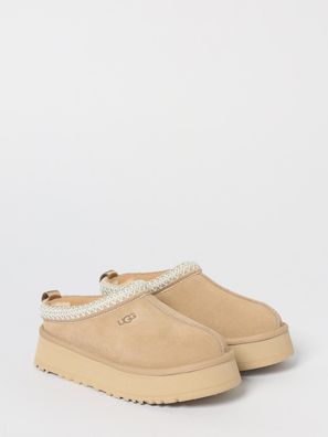 Mules UGG Tazz II aus weichem Veloursleder, beige sand