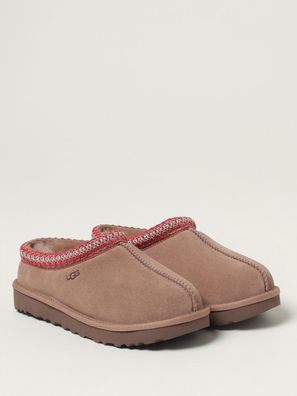 Hausschuhe UGG Tasman II aus Veloursleder, braun