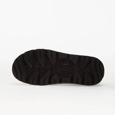 Bottines UGG Ultra Mini Hybride aus Leder und Wildleder, schwarz
