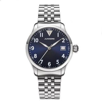 Junkers Flieger 36 Damen Armbanduhr 9.70.01.01.M Saphirglas, Ronda-Werk
