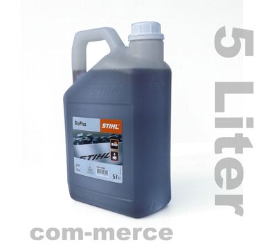 Stihl Kettenhaftöl Bioplus 5 Ltr. Biohaftöl Kettenöl Bio Plus, Bioöl