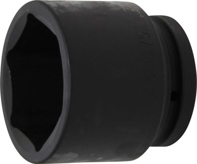 Kraft-Steckschlüssel-Einsatz Sechskant | Antrieb Innenvierkant 25 mm (1") | SW 75