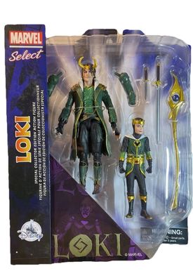 Marvel Select Loki Special Collector Edition Set inkl Kid Loki neu & OVP 7?Inch