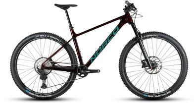 Norco Revolver HT 2 120 Red/Green 29&quot; Diamant MTB Hardtail in Dunkelrot