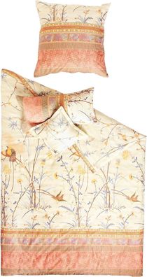 Bassetti Vorteilset 2 Stück Bettgarnitur AT FONG BEIGE 140x200 * 9239843 und Gesche