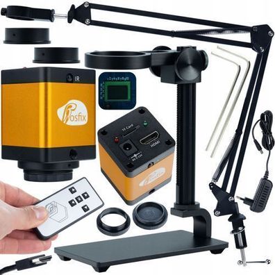 Rosfix Set Mikroskoparm ODM-180X + Plattform 35mm + Kamera 12MP HDMI