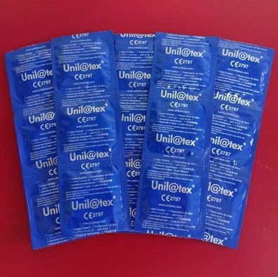 Sie erhalten 100 Kondome Unilatex - Natürliche