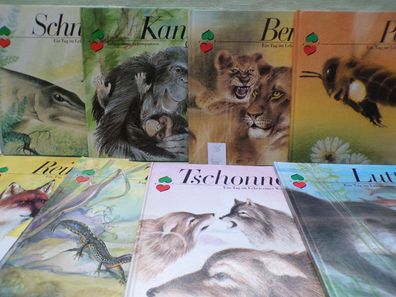 8x Altberliner 80er Schnöck Polli Berba Kangra Ein Tag im Leben... Großdruckschrift