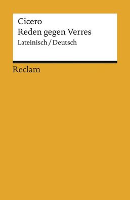 Reden gegen Verres. Gesamtausgabe | Lateinisch/Deutsch | Cicero | Taschenbuch