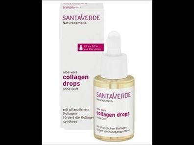 Santaverde 6x collagen drops ohne Duft 30ml