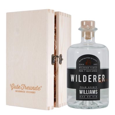 Wilderer - Williamsgeist mit Geschenk-Holzkiste