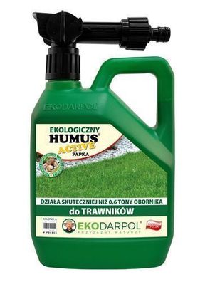 Rasendünger Flüssig Mit Huminsäuren Dünger Und Bodenverbesser Mit Sprühkopf 1,2L