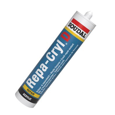 Struktur-Acryl Repacryl weiß-strukturiert Körnung 1, 310ml