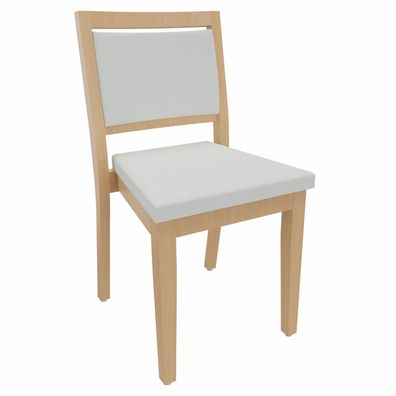 Stapelstuhl Georg - Platzsparender Stuhl für Senioren - Pflege und Alltag