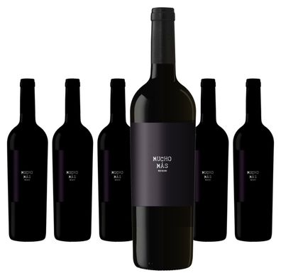 6 x Félix Solís Mucho Más Tinto - Black Edition N.V