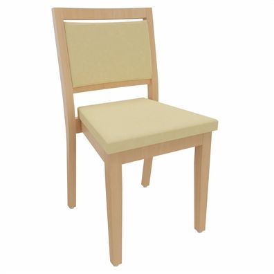 Stapelstuhl Georg - Platzsparender Stuhl für Senioren - Pflege und Alltag