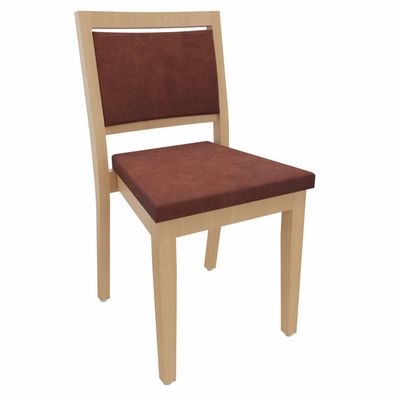 Stapelstuhl Georg - Platzsparender Stuhl für Senioren - Pflege und Alltag