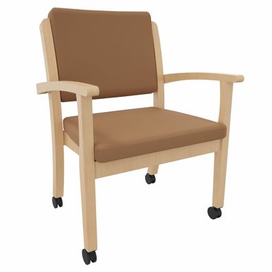 Schwerlaststuhl Alexander XXL auf Rollen - SG223-0044N