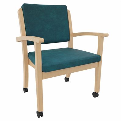 Schwerlaststuhl Alexander XXL auf Rollen - SG223-0041N