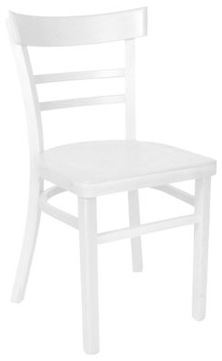 Küchenstuhl Laura - Bunter Holzstuhl aus Buche, lackiert & montiert, 7 Farben