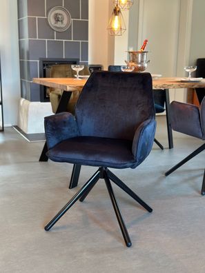 City Monolith Esszimmerstuhl - SG126-Mdunkelblau