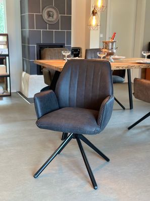 City Preston Esszimmerstuhl - SG126-Pschwarz