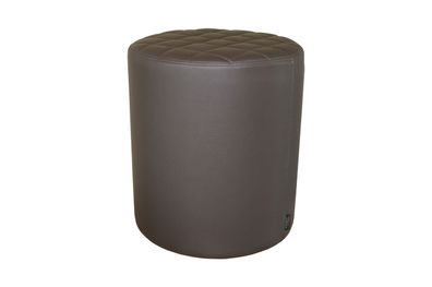 ERIDES Sitzpouf rund mit Rautensteppung -SH039-0003