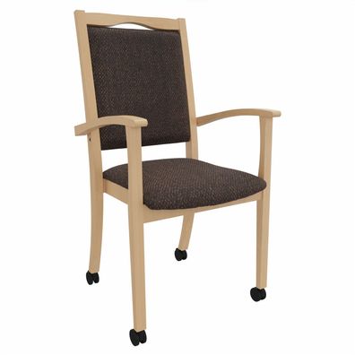 Seniorenstuhl Alexander Hochlehner auf Rollen - SG206-0011N