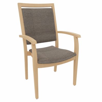 Hochlehner Georg mit Armlehnen - Bequemer Stuhl mit Armlehnen für Senioren