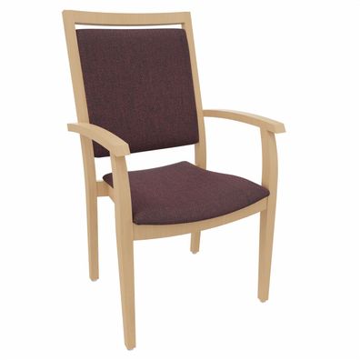 Hochlehner Georg mit Armlehnen - Bequemer Stuhl mit Armlehnen für Senioren