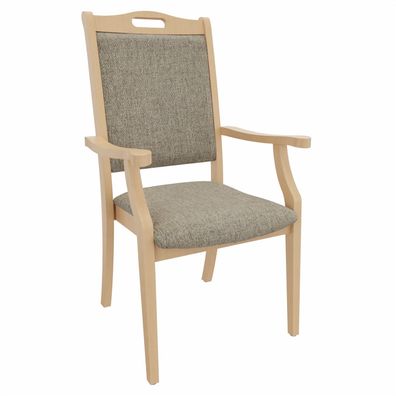 Hochlehner Sabine mit Armlehnen - Bequemer Seniorenstuhl mit Armlehnen