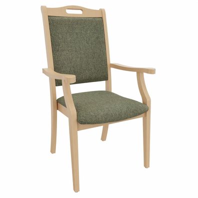 Hochlehner Sabine mit Armlehnen - Bequemer Seniorenstuhl mit Armlehnen