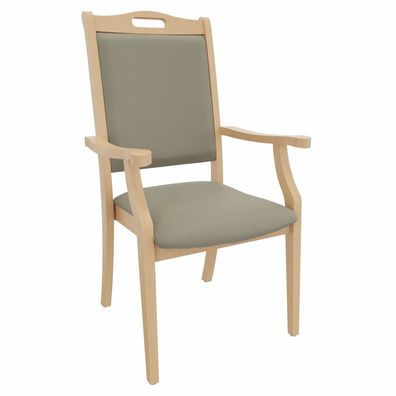 Hochlehner Sabine mit Armlehnen - Bequemer Seniorenstuhl mit Armlehnen