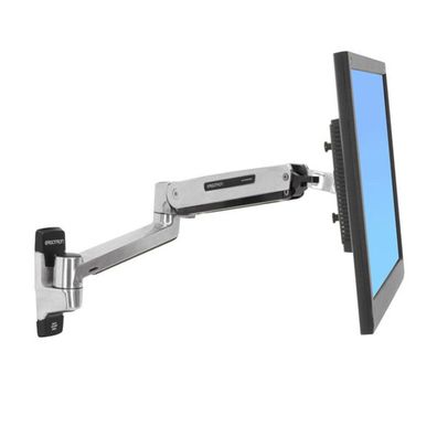 LX Steh-Sitz Monitor Arm (silber)