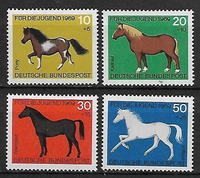 BRD postfrisch Michel-Nummer 578-581