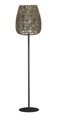 Outdoor Stehlampe Agnar mit 38cm Rattan Schirm -PRH1213307-6838