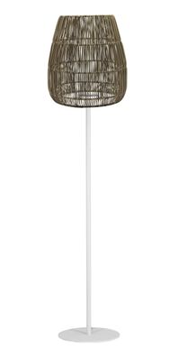 Outdoor Stehlampe Agnar mit 38cm Rattan Schirm -PRH1213308-6838