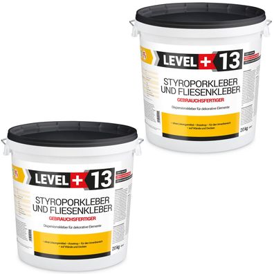 Dispersionskleber 40kg Styroporkleber Fertig Für Innen Montagekleber L+13