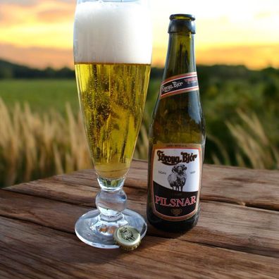6 x 0,33l Föroya Bjór Pilsnar- leichtes Pilsner von den Färöer Inseln