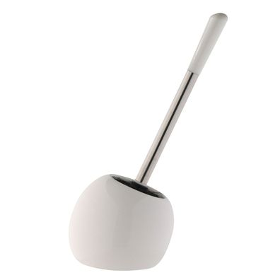 Axentia WC-Garnitur PISA Toilettenbürste Klo-Bürste 128389 weiß