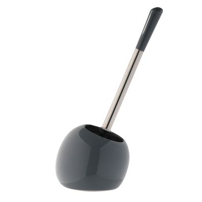 Axentia WC-Garnitur PISA Toilettenbürste Klo-Bürste 128614 anthrazit