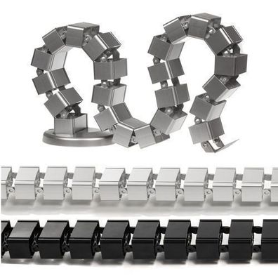 Kabelmanager Kabelkanal Maclean MC-727 Kanalsystem Kabel Organizer 1 Meter