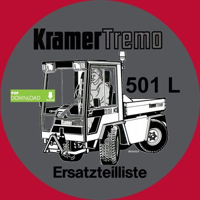 Ersatzteilliste für den Kramer Tremo 501 L